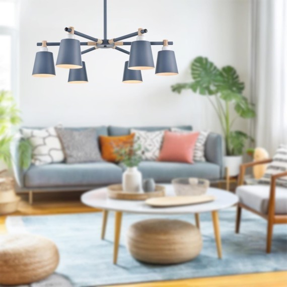 Люстра потолочная Е27 Lumion ROSALINA 8098/6C