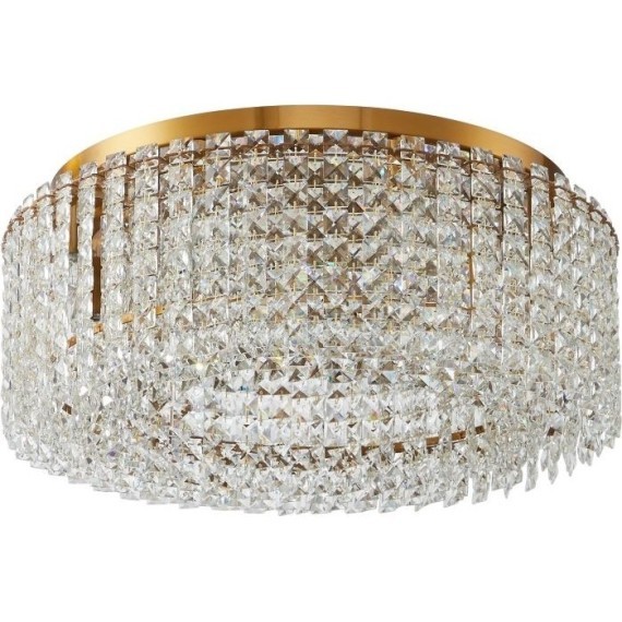 Люстра потолочная хрустальная 2179/05/08C Stilfort, серия Delone