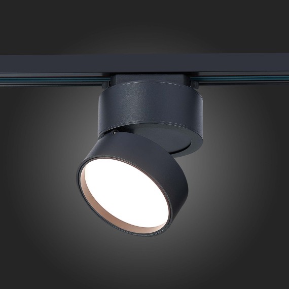 ST651.436.14 Однофазный двужильный светодиодный трековый светильник ST Luce 3000К 1100Лм CRI90+ 120° 14Вт