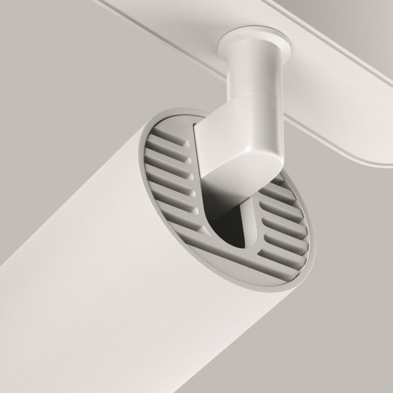 TR103-1-12W4K-M-W Трековый магнитный светодиодный светильник Maytoni Radity 48V CRI90+ 4000К 1100Лм 36° 12Вт