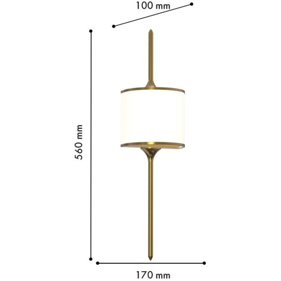 Настенный светильник Kreisel 4568-2W