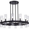 SL1237.403.12 Люстра подвесная ST-Luce Черный/Прозрачный E14 12*15W ISLA