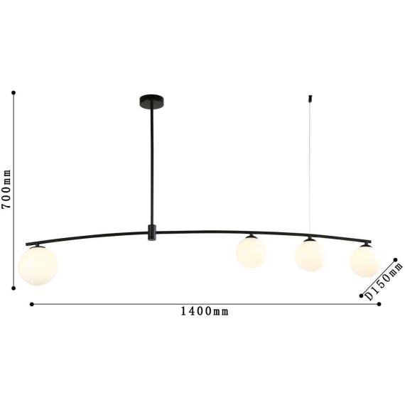 Потолочная люстра Equilibrium 4038-4P
