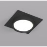 DK2091-BK Встраиваемый светильник FLAT, IP 20, до 15 Вт, GX53, LED, черный, алюминий
