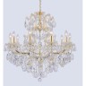 Люстра Crystal Lux ISABEL SP11 GOLD/TRANSPARENT
