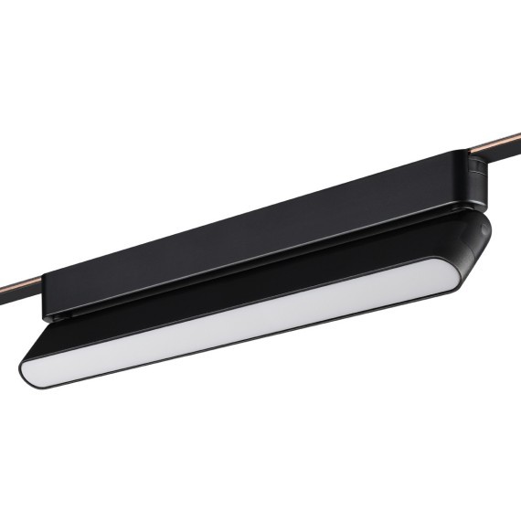 359467 Трековый ременный светодиодный SMART светильник c доп. механическим перекл. цветности Novotech EASY CRI90+ 3000-6000К 660Лм 110° 18W TUYA, Алиса, Wi-Fi