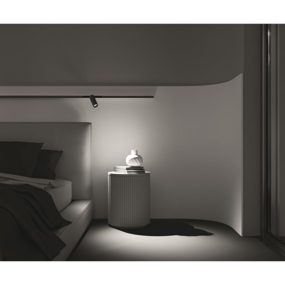 TR032-2-12W3K-M-BBS Трековый магнитный светодиодный светильник Maytoni Exility CRI90+ 3000К 904Лм 36° 12Вт