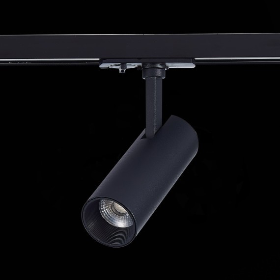 ST350.436.10.24 Св-к трек. Черный LED 1*10W 3000K 900Lm Ra?80 24° IP20 L137xW49xH171 100-240V BASE