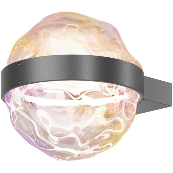 Светодиодный настенный светильник (бра) с перламутровым плафоном LED 6Вт RA80 600лм 3000К Maytoni Misterio MOD379WL-L6B3K