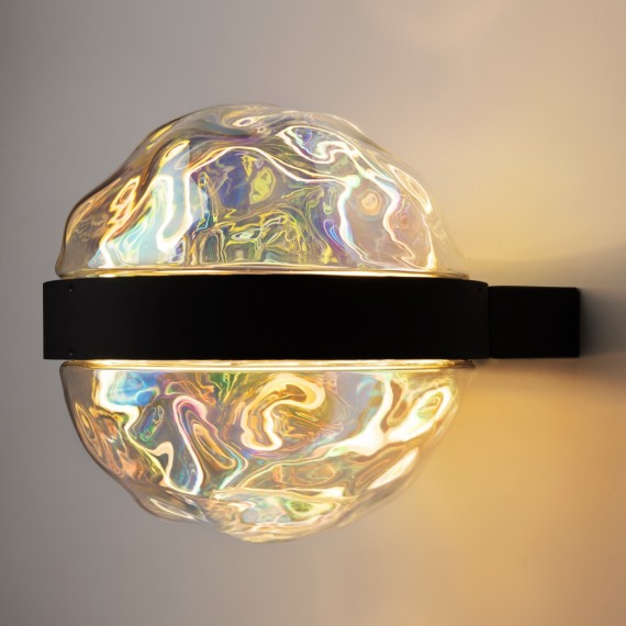 Светодиодный настенный светильник (бра) с перламутровым плафоном LED 6Вт RA80 600лм 3000К Maytoni Misterio MOD379WL-L6B3K