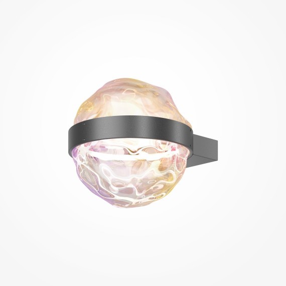 Светодиодный настенный светильник (бра) с перламутровым плафоном LED 6Вт RA80 600лм 3000К Maytoni Misterio MOD379WL-L6B3K