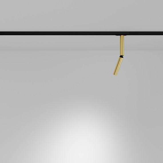 Однофазный двужильный светодиодный трековый светильник Maytoni Unity TR142-1-6W4K-BS Focus Dual 4000К 480Лм CRI90+ 36° 6Вт