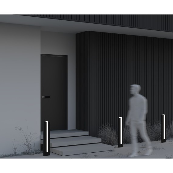 Уличный наземный столбик Outdoor O484FL-L15GF3K