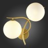 SLE2210-201-02 Светильник настенный Золотой/Белый G9 LED 2*5W ARTU