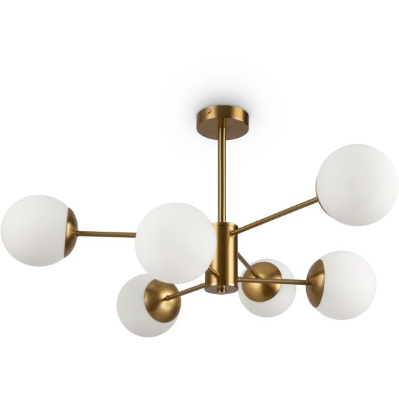 Люстра на штанге Freya FR5204PL-06BS Sonder под лампы 6xE27 60W