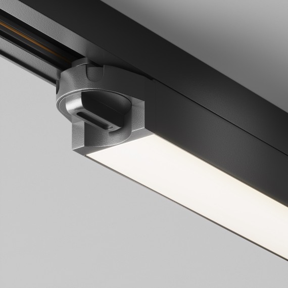 Однофазный двужильный светодиодный трековый светильник Maytoni Unity TR000-1-12W4K-B Basis 4000К 900Лм CRI90+ 110° 12Вт