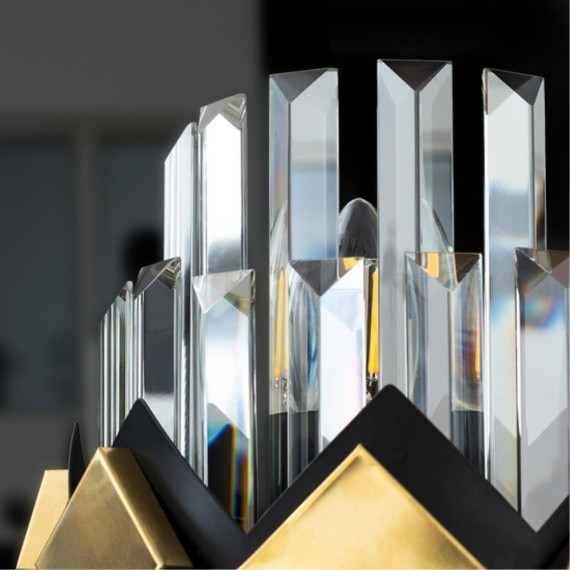 Бра Arte Lamp A1039AP-2BK AMELIA под лампы 2xE14 40W