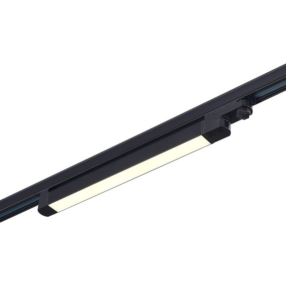 ST663.436.10 Св-к трек. Черный LED 1*10W 3000K 800Lm Ra90 120° IP20 L280xW33xH82 165-265V Трехфазная трековая система