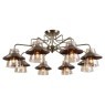 Люстра потолочная Lussole LSP-8079 COCHISE IP21 под лампы 8xE14 320W