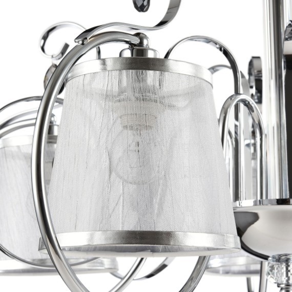 Люстра потолочная Freya FR2020-CL-05-CH Simone под лампы 5xE14 40W