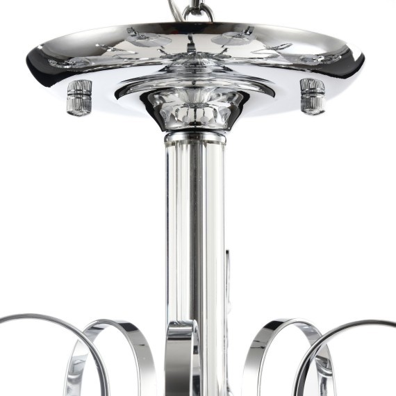 Люстра потолочная Freya FR2020-CL-05-CH Simone под лампы 5xE14 40W