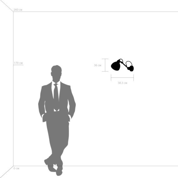 Настенный светильник на гибкой ножке Lightstar 865607 Loft под лампу 1xE14 40W