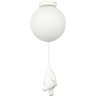SLE115422-01 Подвес Белый/Белый E27 1*60W MODENA