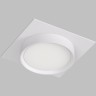DK2091-WH Встраиваемый светильник FLAT, IP 20, до 15 Вт, GX53, LED, белый, алюминий