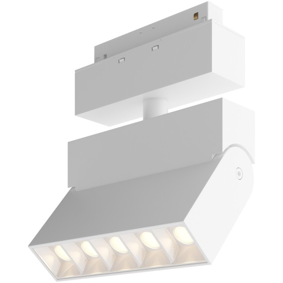 TR077-2-10W3K-W Трековый магнитный светодиодный светильник Maytoni Gravity CRI90+ 3000К 513Лм 30° 10Вт