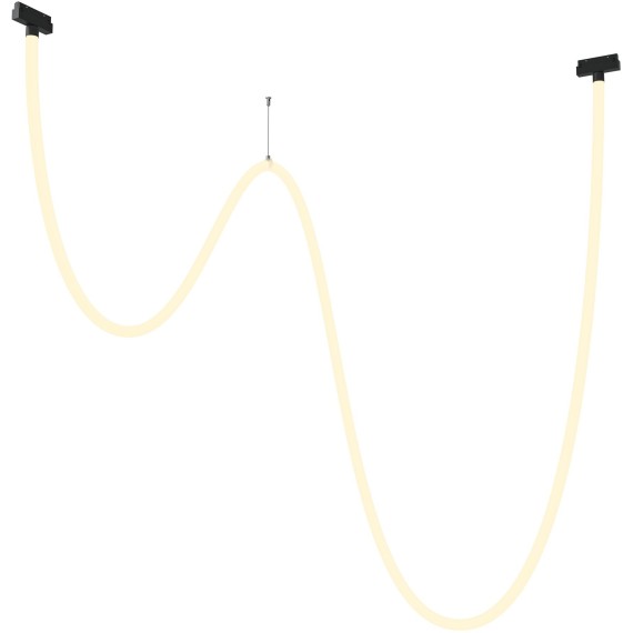 TR101-2-100W3K-B Трековый магнитный светодиодный светильник Maytoni Gravity CRI90+ 3000К 5700Лм 360° 100Вт