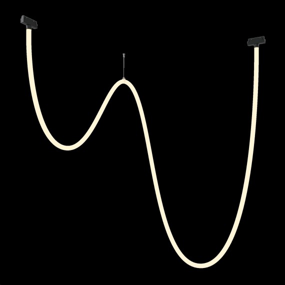 TR101-2-100W3K-B Трековый магнитный светодиодный светильник Maytoni Gravity CRI90+ 3000К 5700Лм 360° 100Вт