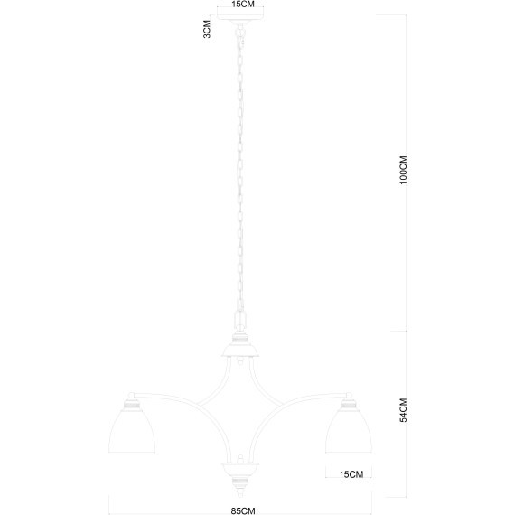 Подвесная люстра Arte Lamp BONITO A9518LM-8BA