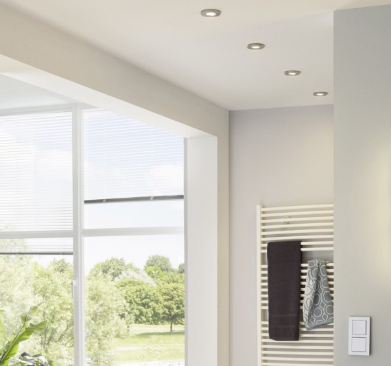 94237 Комплект светодиодных встраиваемых светильников PENETO, 3x3W (GU10), ?78, сталь, никель матовый