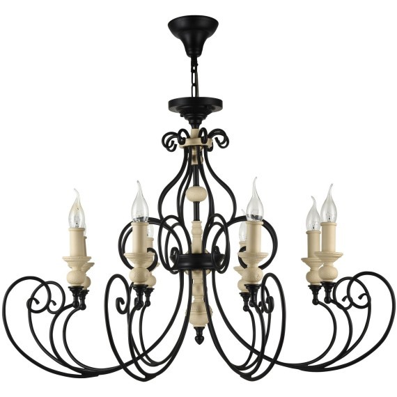 Люстра потолочная Maytoni H631-PL-08-B Karina под лампы 8xE14 60W