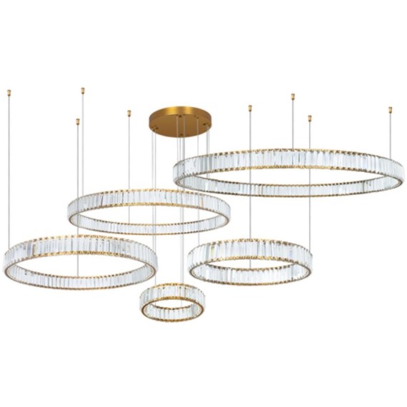 Подвесная люстра Divinare RENATA 3000K RA80 8550Lm 220V 171W 1135/17 SP-195