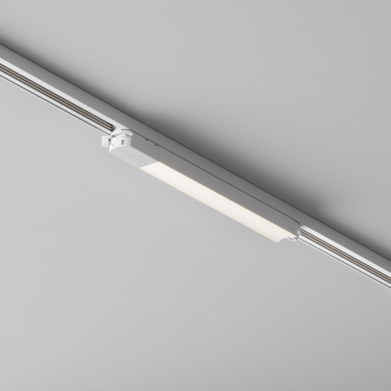 Однофазный двужильный светодиодный трековый светильник Maytoni Unity TR000-1-12W4K-W Basis 4000К 900Лм CRI90+ 110° 12Вт