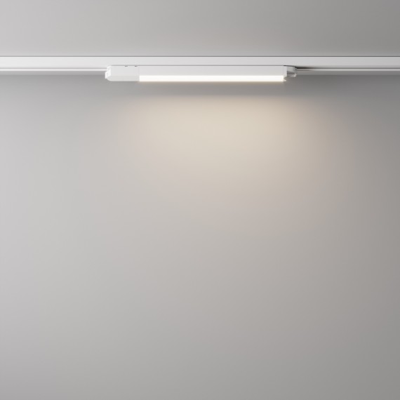 Однофазный двужильный светодиодный трековый светильник Maytoni Unity TR000-1-12W4K-W Basis 4000К 900Лм CRI90+ 110° 12Вт