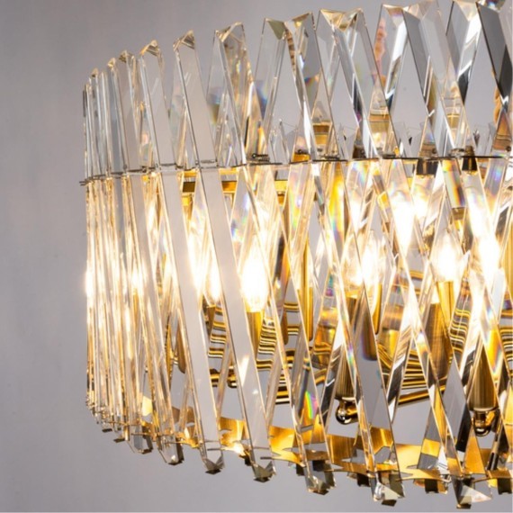 Подвесная люстра хрустальная Bivara 7567/18 SP-16