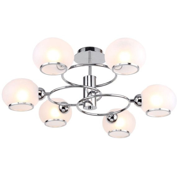 Люстра потолочная Lussole LSP-8278 LANIER IP21 под лампы 6xE14 240W