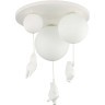 SLE115402-03 Светильник потолочный Белый/Белый E27/G9 3*160W MODENA