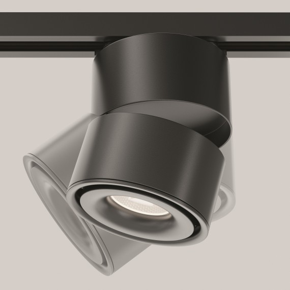 Однофазный двужильный светодиодный трековый светильник Maytoni Unity TR084-1-15W4K-B Yin 4000К 1030Лм CRI90+ 24° 15Вт