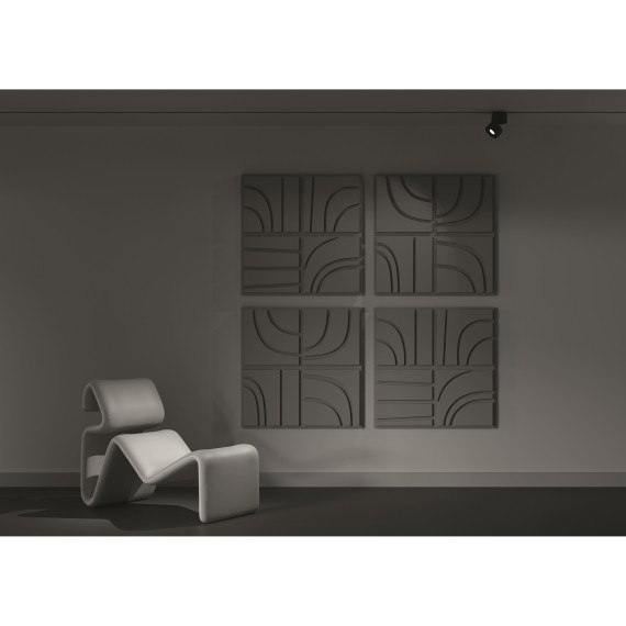 Однофазный двужильный светодиодный трековый светильник Maytoni Unity TR084-1-15W4K-B Yin 4000К 1030Лм CRI90+ 24° 15Вт