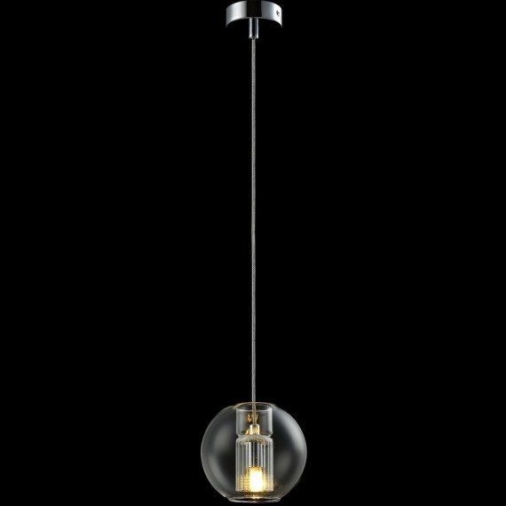Светильник подвесной Crystal Lux BELEZA SP1 B CHROME