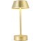 Аккумуляторная настольная лампа Crystal Lux SANTA LG1 GOLD