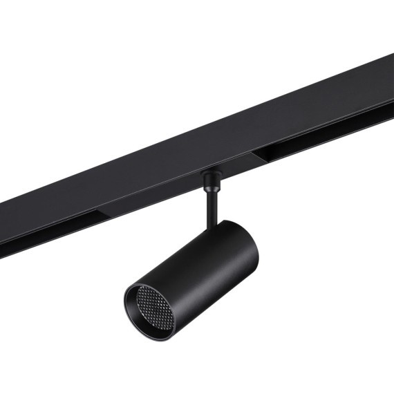 359958 Трековый светодиодный спот с перекл. цвет. температуры 3000;4000;6000К и антибликовым фильтром, 220В, 18Вт, 1080Лм, CRI90 Novotech VECTOR