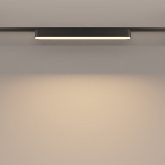 TR080-1-18W3K-B Трековый магнитный светодиодный светильник Maytoni Radity 48V CRI90+ 3000К 900Лм 120° 16Вт