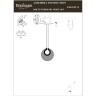Подвесной светильник LED 770Lm 3000K CRI80 Divinare BILANCIA 5194/01 SP-15