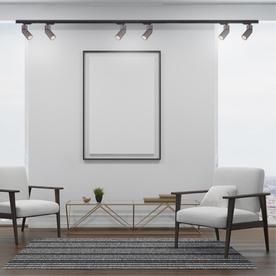 Трехжильный однофазный трековый светильник Novotech ELITE 370589