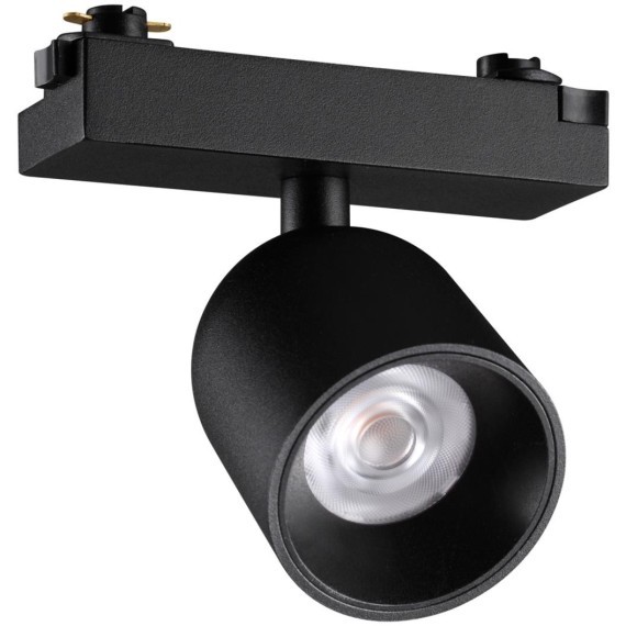 359803 Черный светодиодный однофазный двужильный трековый светильник 10Вт 882Лм 3000К 32° CRI≥90 180-265V IP20 Novotech SOLETTE