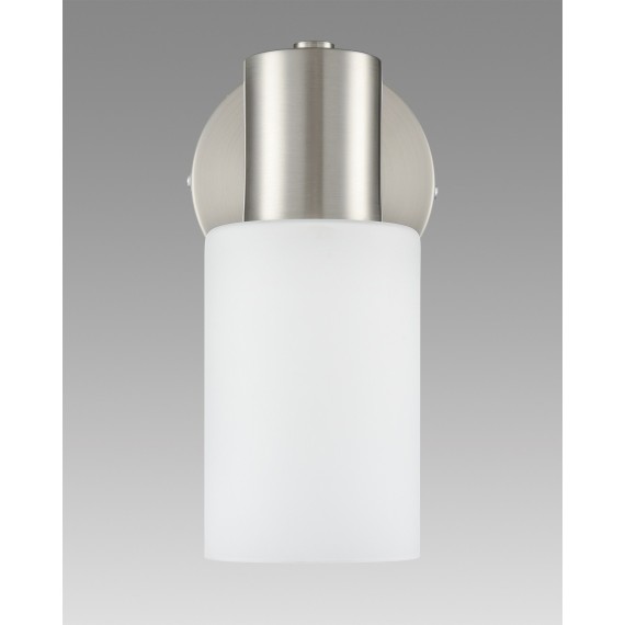 8099/1W COMFI LN25 никель/белый металл/стекло Бра Е14 1*40W 220V MAVE